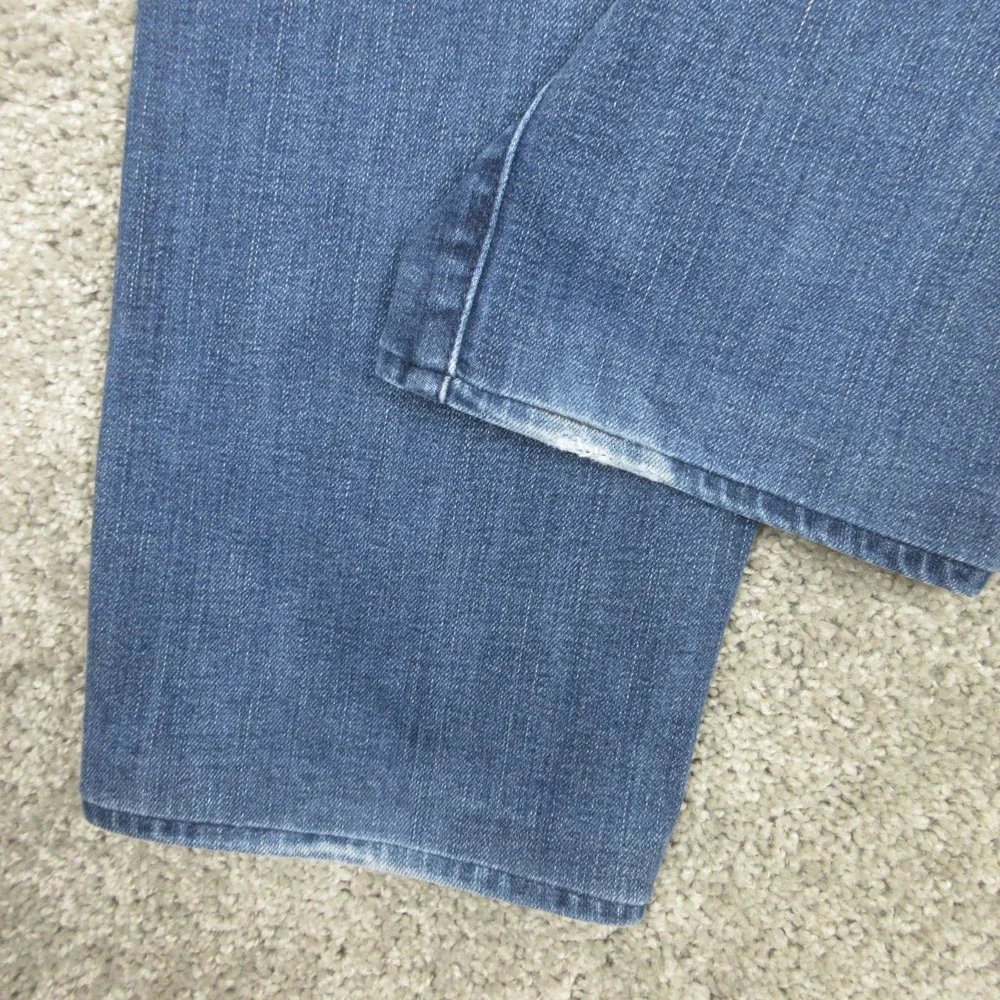 7 For All Mankind Jeans Mens 40x30 Blue The Straight Foolproof Denim Pants Faded